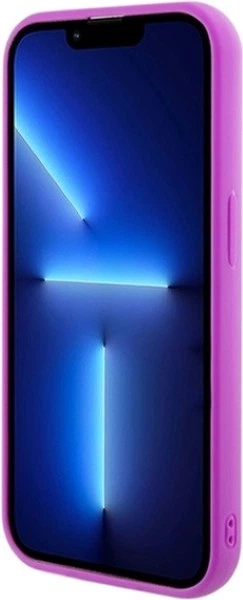 Панель Guess Disco Metal Script для Apple iPhone 14 Pro Max Fuchsia (GUHCP14XPMSDGSF) - зображення 5