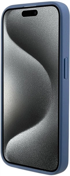 Etui Guess 4G Stripe Collection do Apple iPhone 15 Pro Blue (GUHCP15LG4GLBL) - obraz 5
