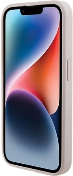 Панель Guess 4G Metal Gold Logo для Apple iPhone 15 Pro Pink (GUHCP15LG4GFPI) - зображення 5