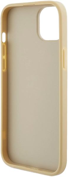 Etui Guess Leather 4G Metal Logo Strass do Apple iPhone 13/14/15 Gold (3666339151003) - obraz 7