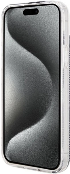 Панель Guess IML 4G Gold Stripe для Apple iPhone 15 Plus/14 Plus Black (GUHCP15MH4PSEGK) - зображення 5