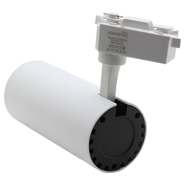 Світильник світлодіодний трековий Lemanso 40W 3200LM 6500K Білий (LM565-40) - зображення 3
