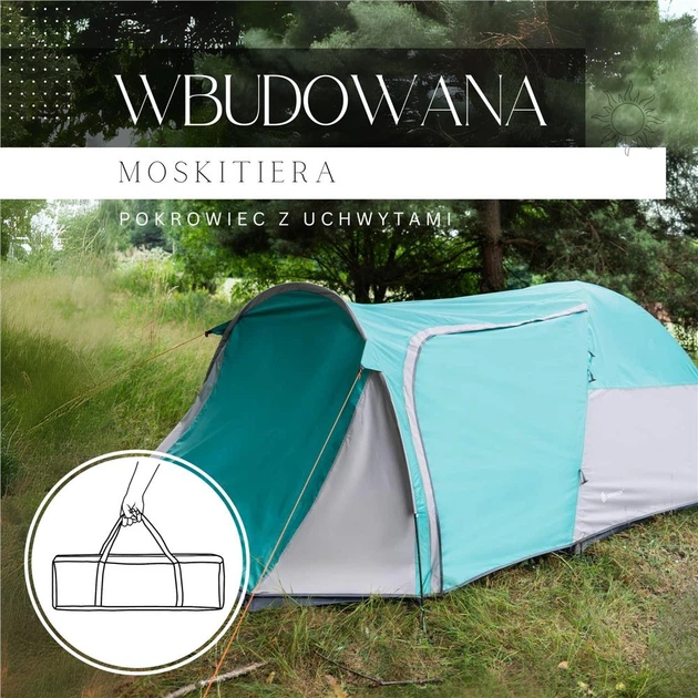 Namiot kempingowy Springos 345 x 185 x 125 cm PT029 (5907719481227) - obraz 20