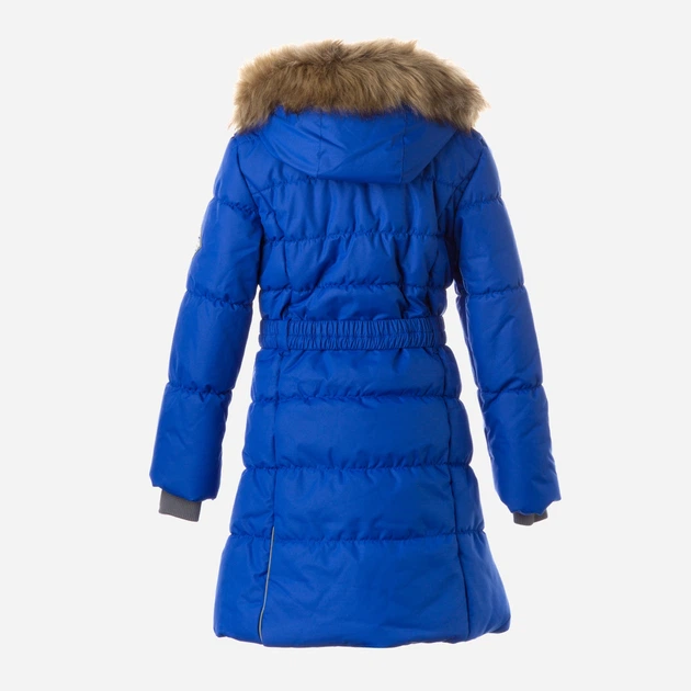 Детское зимнее пальто для девочки Huppa Yacaranda 12030030-70035 128 см Синее (4741632039384) - изображение 2