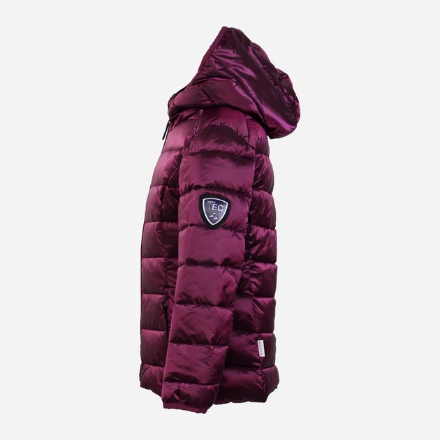 Куртка демисезонная короткая с капюшоном женская Huppa Stenna1 17988127-90034 L Бордовая (4741468888163) - изображение 3