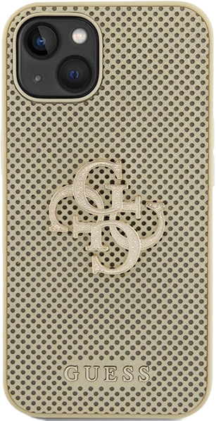 Etui Guess Sequin Script Metal do Apple iPhone 15/14/13 Gold (3666339151560) - obraz 3