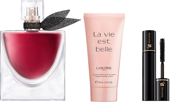 Zestaw damski Lancome La Vie Est Belle L'Elixir Woda perfumowana 50 ml + Balsam do ciała 50 ml + Tusz do rzęs 2 ml (3614274656961) - obraz 2
