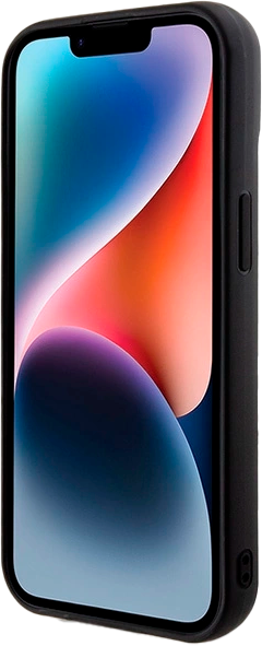 Etui Guess Quilted Metal Logo do Apple iPhone 15/14/13 Black (3666339149604) - obraz 5