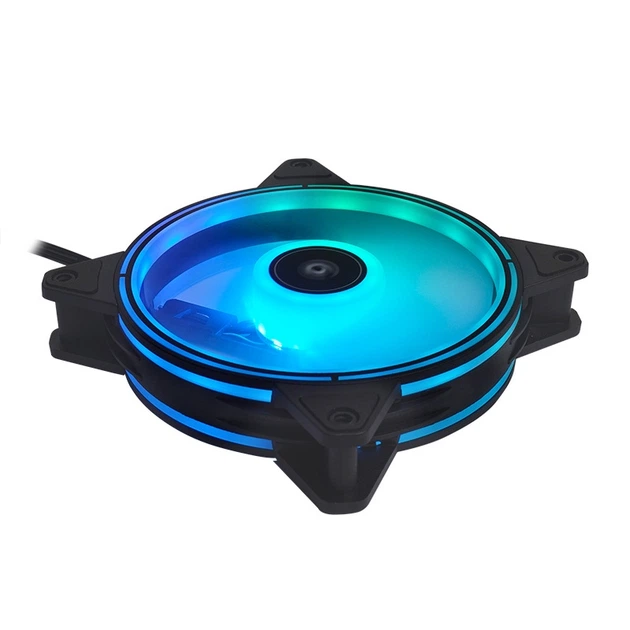 Комплект вентиляторов для корпуса с RGB подсветкой, 120 мм, 3 шт. - изображение 3