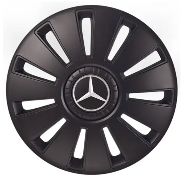 Колпаки 15" REX Mercedes Sprinter черные - Фото 1 Колпаки 15" REX Mercedes Sprinter черные - изображение 1