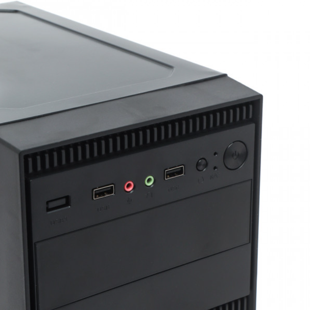 Компьютерный корпус Minitower micro-ATX 450Вт USB 3.0 черный - Фото 5 Компьютерный корпус Minitower micro-ATX 450Вт USB 3.0 черный - изображение 5