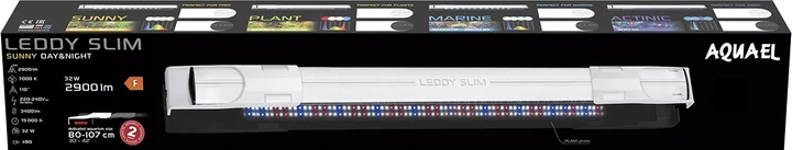 Lampa LED Aquael Leddy Slim Sunny D&N 32W Biała (5905546330497) - obraz 6