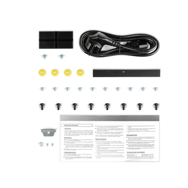 Компьютерный корпус Micro-Tower с БП 300Вт, USB Type-C, кардридер, micro ATX/Mini-ITX, черный - изображение 8