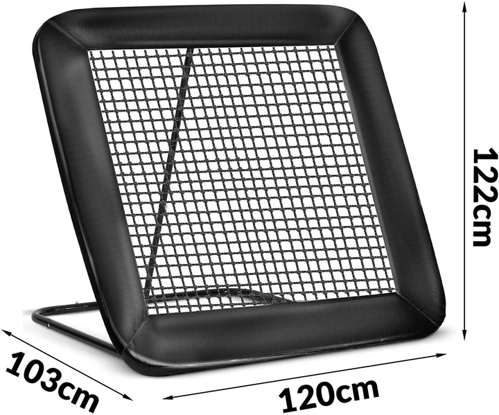Bramka treningowa Neo-Sport rebounder 122 x 120 cm (5903890629755) - obraz 5