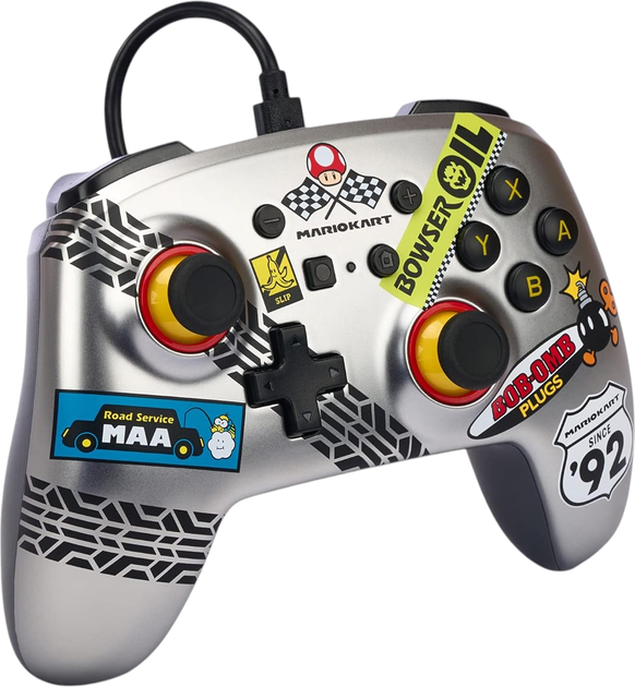 Контролер PowerA Enhanced Wired Controller for Nintendo Switch Mario Kart (NSGP0145-01) - зображення 2