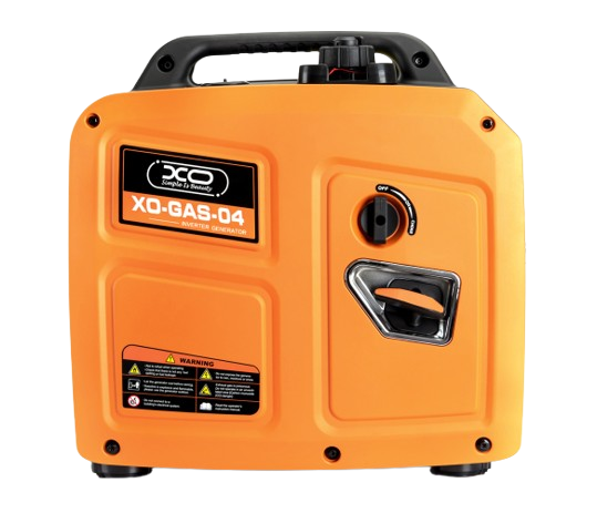 Генератор инверторный бензиновый 1-фазный XO-GAS-04 1.8kW 220V бак 4 л Оранжевый - изображение 2