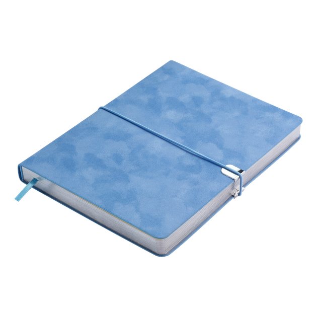 Ежедневник недатированный Buromax Velour A5 336 страниц из искусственной кожи голубой (BM.20770-14) - Фото 2 Ежедневник недатированный Buromax Velour A5 336 страниц из искусственной кожи голубой (BM.20770-14) - изображение 2