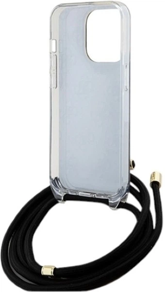 Панель Guess Crossbody Cord 4G Print для Apple iPhone 15 Pro Max Black (3666339147952) - зображення 6