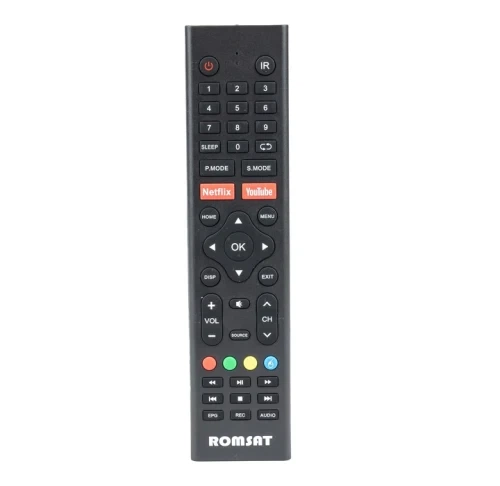 Телевізор 32" Romsat 32HSQ1221T2, Black, LED, 1366х768, 60 Гц, 3500:1, Smart TV (Android 14), DVB-T2/C, Wi-Fi, Bluetooth, RJ45, 2xHDMI, 2xUSB, 2 x 10 Вт, VESA 100x100 - Фото 6 Телевізор 32" Romsat 32HSQ1221T2, Black, LED, 1366х768, 60 Гц, 3500:1, Smart TV (Android 14), DVB-T2/C, Wi-Fi, Bluetooth, RJ45, 2xHDMI, 2xUSB, 2 x 10 Вт, VESA 100x100 - изображение 6