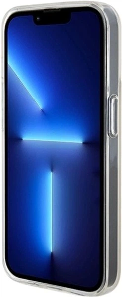 Панель Guess IML Faceted Mirror Disco Iridescent для Apple iPhone 15 Pro Max Pink (3666339172626) - зображення 5