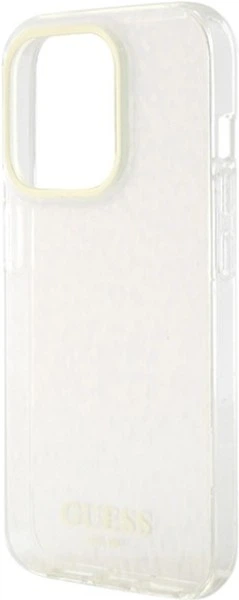 Панель Guess IML Faceted Mirror Disco Iridescent для Apple iPhone 15 Pro Max Pink (3666339172626) - зображення 6