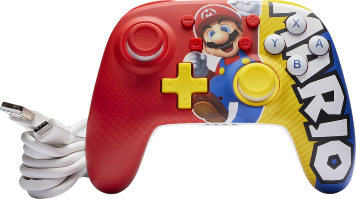Контролер PowerA Nano Enhanced Wireless Controller for Nintendo Switch Mario Victory (NSGP0295-01) - зображення 6