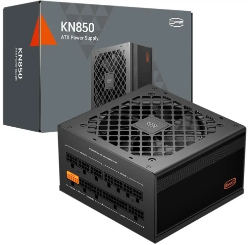 Блок живлення 850 Вт, PcCooler KN850, Black, модульний, 80+ Gold, Active PFC, 12 см, 2xMolex / 7xSATA / 1x16-pin (600 Вт) / 3x6+2-pin / 2x4+4-pin / 1x20+4-pin, захист OVP/UVP/SCP/OPP/OCP/OTP/SPD, ATX 3.1 (P3-KN850-G1F) - Фото 5 Блок живлення 850 Вт, PcCooler KN850, Black, модульний, 80+ Gold, Active PFC, 12 см, 2xMolex / 7xSATA / 1x16-pin (600 Вт) / 3x6+2-pin / 2x4+4-pin / 1x20+4-pin, захист OVP/UVP/SCP/OPP/OCP/OTP/SPD, ATX 3.1 (P3-KN850-G1F) - изображение 5
