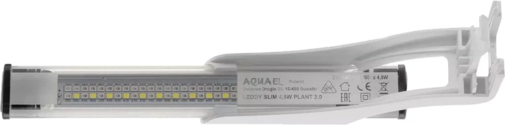 Lampa LED Aquael Leddy Slim PC Plant 2.0 4.8W Biała (5905546345941) - obraz 2