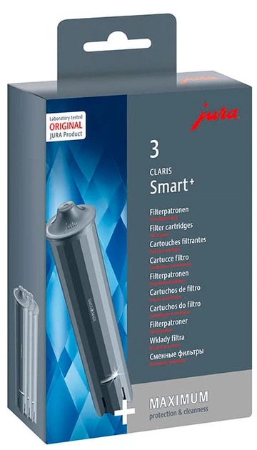 Фільтр для води Jura CLARIS Smart+ 3 шт (24233) (955555914175920) - Уцінка - зображення 2