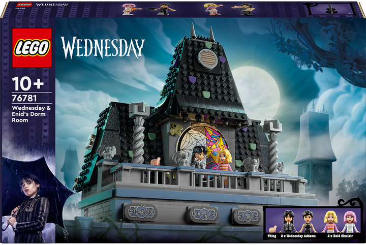 Конструктор LEGO Wednesday: Кімната Wednesday та Enid 750 елементів (76781) (955555914164205) - Уцінка - зображення 1