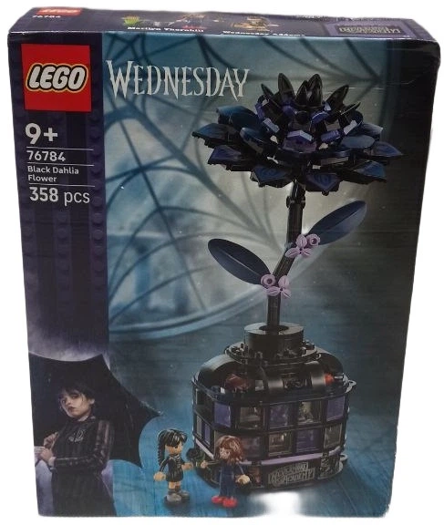 Конструктор LEGO Wednesday Квітка чорної жоржин 358 деталей (76784) (955555914173024) - Уцінка - зображення 6