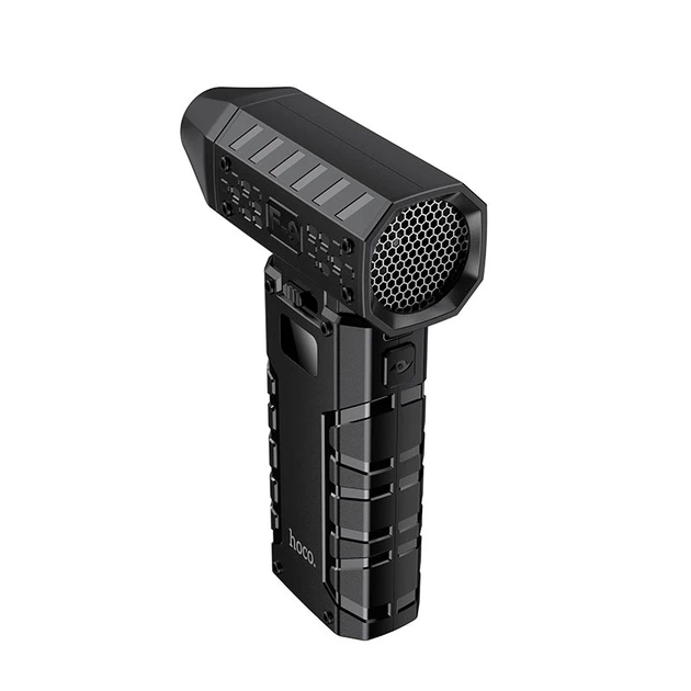 Турбо вентилятор HOCO HX67 Force fan Black - Фото 4 Турбо вентилятор HOCO HX67 Force fan Black - зображення 4