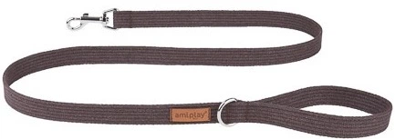 Smycz Ami Play Cotton 140 cm 20 mm Brązowy (5907563222779) - obraz 1