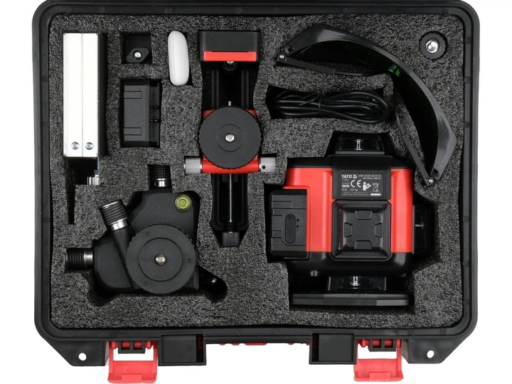 Laser zielony YATO YT-30424 16-liniowy 4D z elektronicznym kompensatorem (5906083122484) - obraz 20