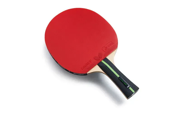 Ракетка для настільного тенісу Butterfly Ovtcharov Expert FL, чорно-червона - изображение 2