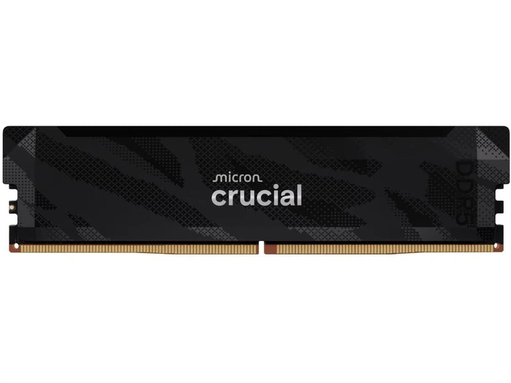 Модуль памяти Crucial DDR5 16GB Pro 6400Mhz Overclocking Black