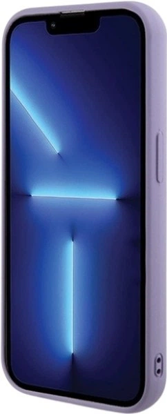 Панель Guess Sequin Script Metal для Apple iPhone 15 Pro Max Purple (3666339176259) - зображення 5