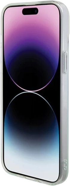 Панель Guess IML Iridescent MagSafe для Apple iPhone 15 Pro Turquoise (3666339154943) - зображення 5