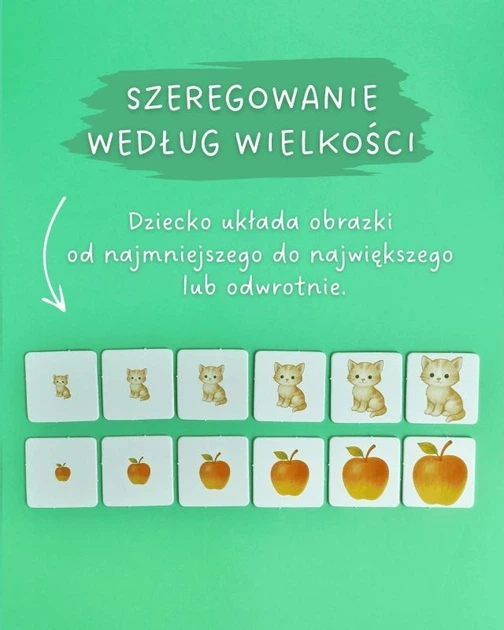 Пазли WIR Мої перші пазли Продовжуй складати! Ряди 84 елементи (9788368426311) - зображення 2