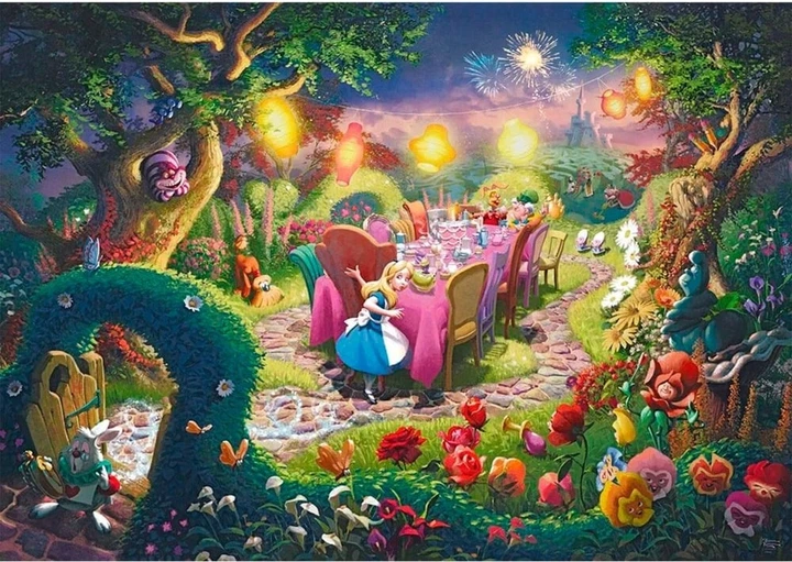 Puzzle Schmidt T.Kinkade Alicja w krainie czarów 6000 elementów 112335 (4001504573980) - obraz 2