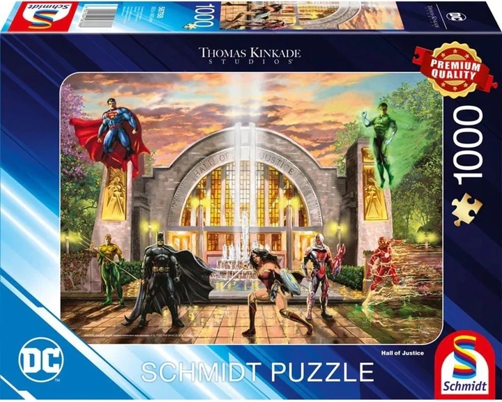 Puzzle Schmidt T.Kinkade Sala Sprawiedliwości 1000 elementów 113552 (4001504587888) - obraz 1
