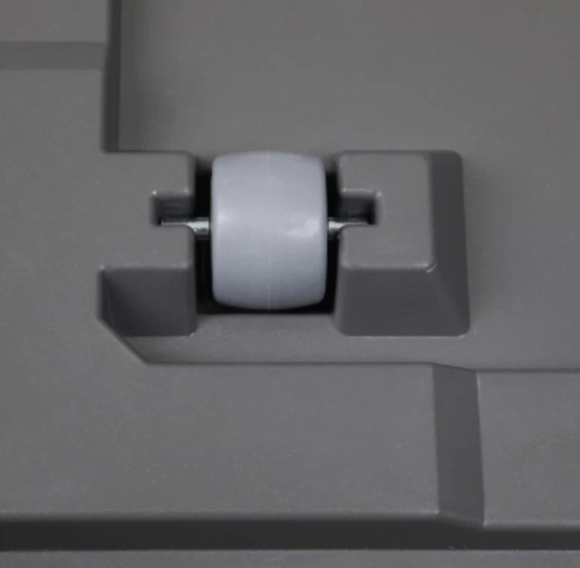 Doniczka Lamela Karo tworzywo sztuczne antracyt 78 x 40 cm (9829361) (5900119829361) - obraz 4