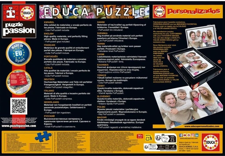 Пазл Educa Тварини у вітальні 1500 елементів 113421 (8412668202450) - зображення 3