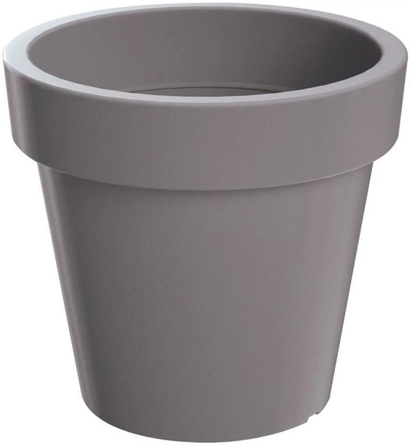Doniczka Prosperplast Lofly okrągła szara 50 cm (70716-405) (5905197071541) - obraz 1