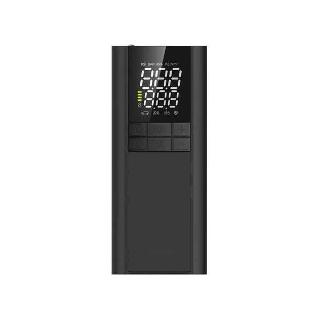 Портативный компрессор XON Sunfor T8 150PSI 8000mAh Черный (SPSB8015PB 4029) - изображение 5