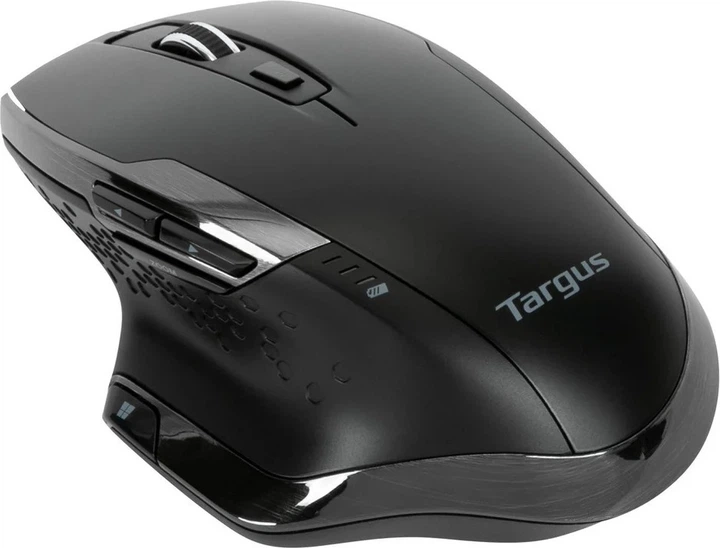 Mysz Targus BlueTrace Ergonomic Antimicrobial Wireless Black (AMW584GL) - obraz 5