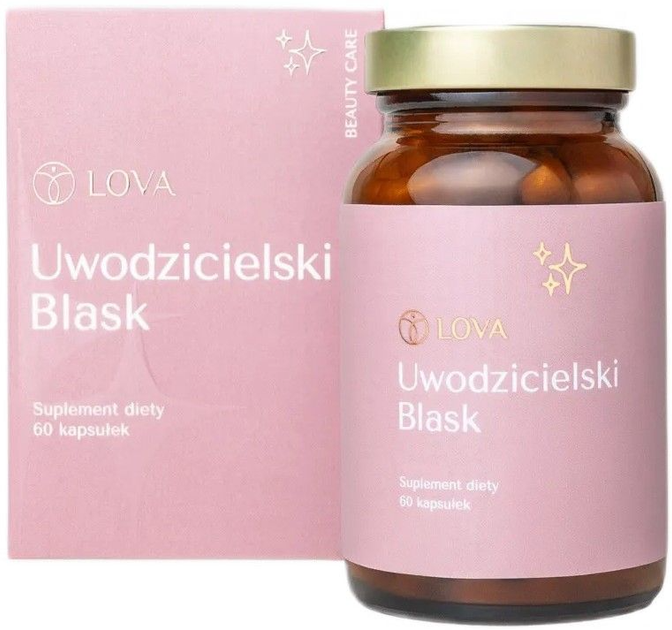 Suplement diety Lova Uwodzicielski Blask 60 kapsułek (5906124296587) - obraz 1