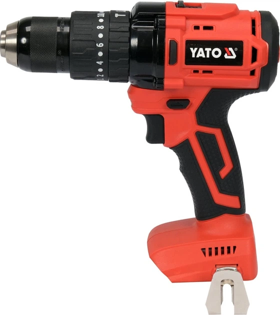 Wiertarko-wkrętarka udarowa akumulatorowa YATO 18 V 75 Nm bez akumulatora (YT-82792) - obraz 3