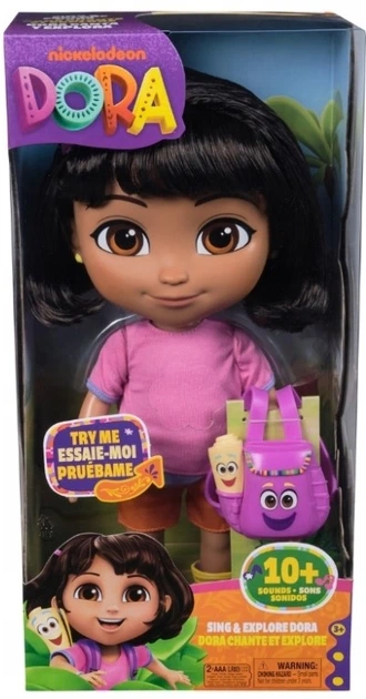 Інтерактивна лялька Spin Master Nickelodeon Дора (0681147073180) - зображення 2