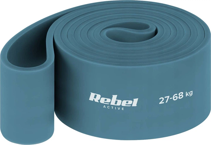 Guma do ćwiczeń lateksowa Rebel Active Power Band PL-6 Niebieska 27–68 kg (5901890098571) - obraz 1